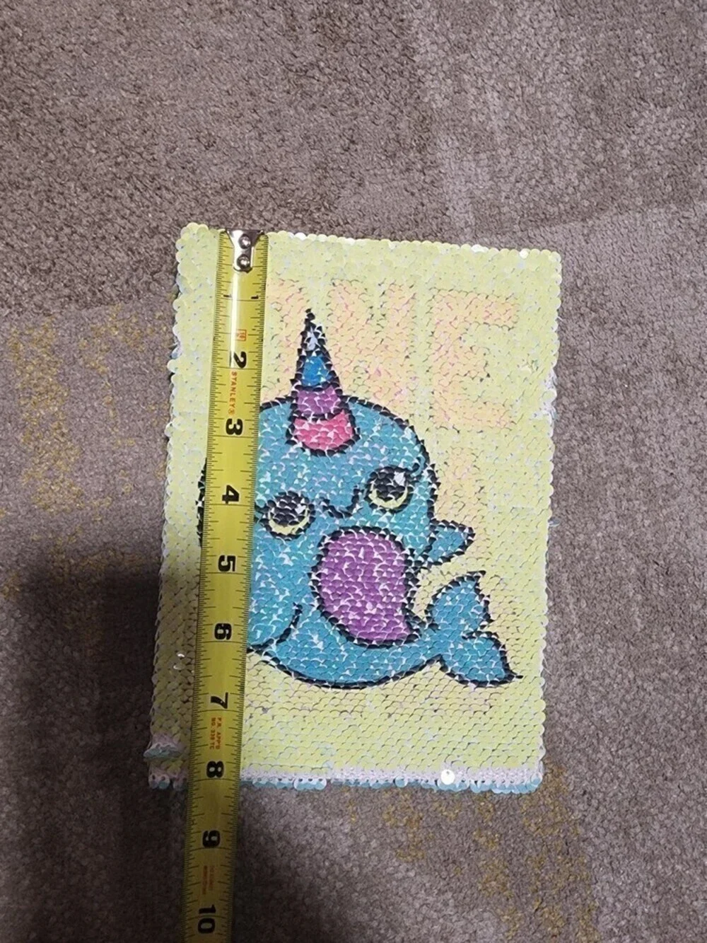 𝅺STYLE.LAB Magic Sequin Narwhal/One of a Kind Reveal Journal